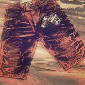 Brand new ripped jean shorts